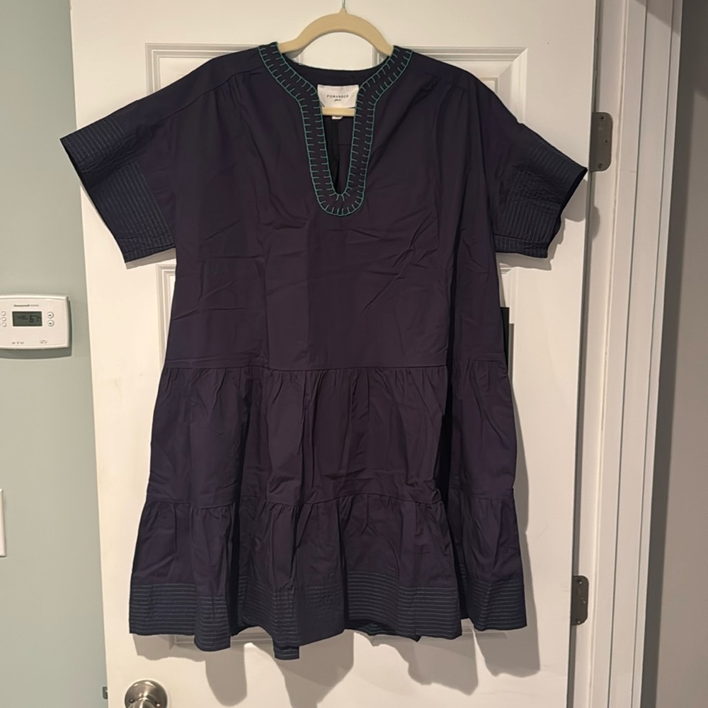 Pomander Place Navy Kinsley Dress 🆕